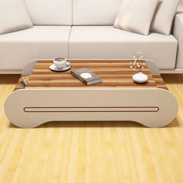 Măsuță de cafea Trendy Cool GTR000584 Walnut Cream photo 4