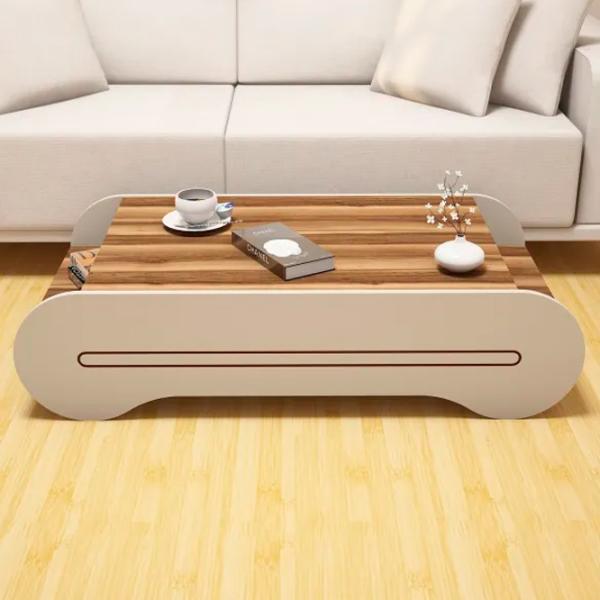 Măsuță de cafea Trendy Cool GTR000584 Walnut Cream photo 4