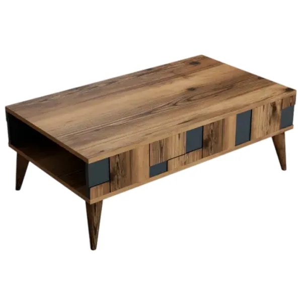 Măsuță de cafea Trendy Madrid GTR000615 Walnut Anthracite photo 1