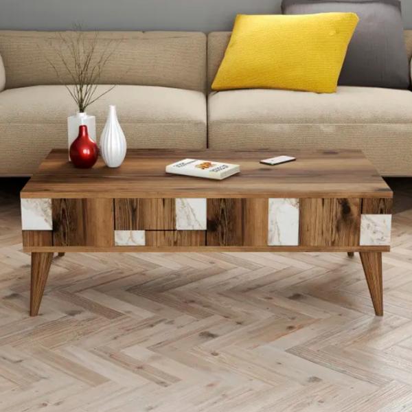 Măsuță de cafea Trendy Madrid GTR000617 White Walnut photo 4