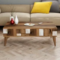 Măsuță de cafea Trendy Madrid GTR000617 White Walnut photo 4