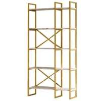 Стеллаж Trendy VG4-GE 175 x 87 x 30см cm / Металл / Золото