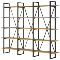 Etajeră Trendy ML4-A 180 x 219 x 34 cm / PAL / Black