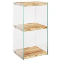 Стеллаж Trendy Niagara 80 x 40 x 35см cm / ЛДСП / Прозрачный
