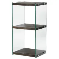 Etajeră Trendy Aqua 2 80 x 40 x 35 cm / PAL / Anthracite