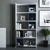 Стеллаж Trendy Box 170 x 80 x 22см cm / ЛДСП / White photo 2