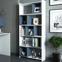 Стеллаж Trendy Box 170 x 80 x 22см cm / ЛДСП / White photo 3