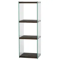 Etajeră Trendy Aqua 3 120 x 40 x 35 cm / PAL / Transparent