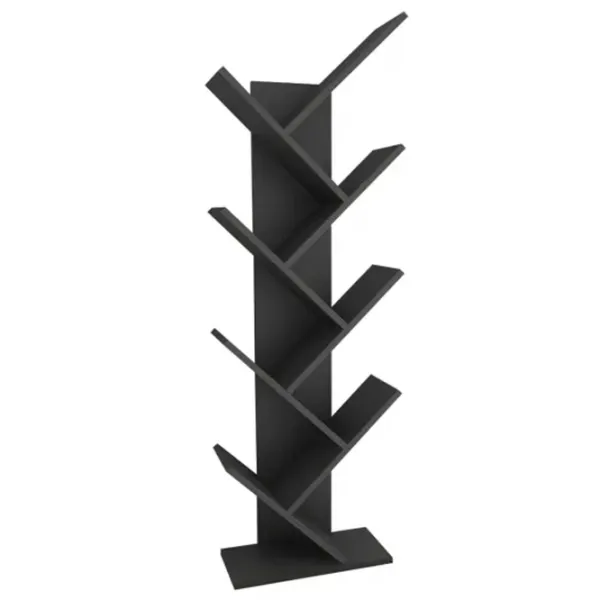 Etajeră Trendy Hitit 128.5 x 46 x 22 cm / PAL / Anthracite photo 1
