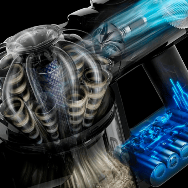 Вертикальный пылесос Dyson V8 Cyclone 465 Вт / Черный Синий photo 5