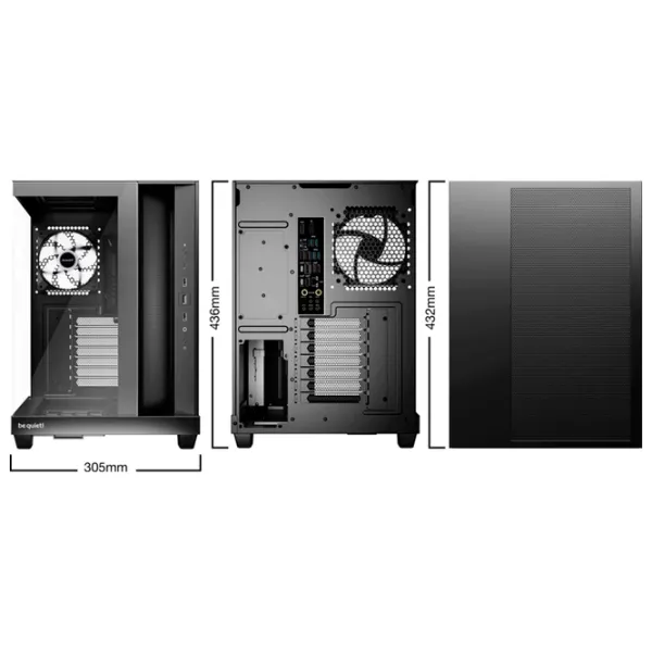 Корпус Be quiet! LIGHT BASE 500 LX Mid Tower / Черный photo 7