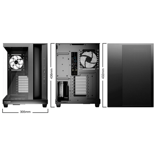 Корпус Be quiet! LIGHT BASE 500 LX Mid Tower / Черный photo 7