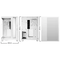 Carcasă Be quiet! LIGHT BASE 500 LX Mid Tower / White photo 7