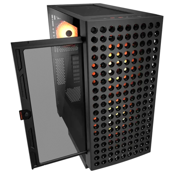 Carcasă Cougar Airface ECO RGB Mid Tower / Black photo 3