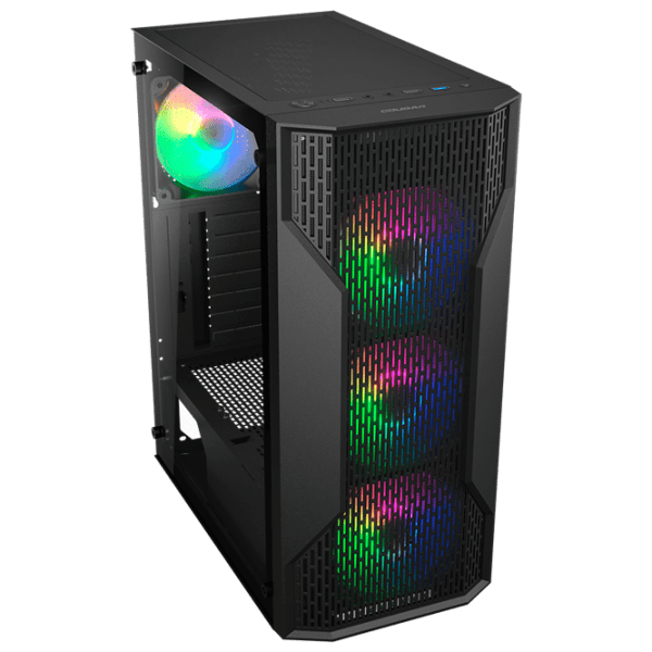Корпус Cougar MX 110 RGB Mid Tower / Черный photo 3