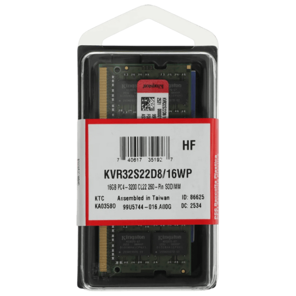 Memorie RAM Kingston ValueRam KVR32S22D8/16WP SO-DIMM / DDR4 / 16 GB photo 4