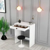Туалетный столик Trendy Lizbon ДСП меламин / White photo 4