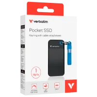 SSD Verbatim Pocket 1 ТБ 32191 / Чёрный Синий photo 2