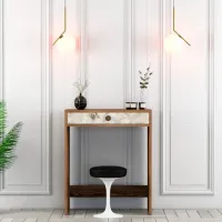 Masă de toaletă Trendy Lizbon PAL melaminat / Brown photo 3