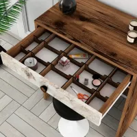 Masă de toaletă Trendy Lizbon PAL melaminat / Brown photo 5