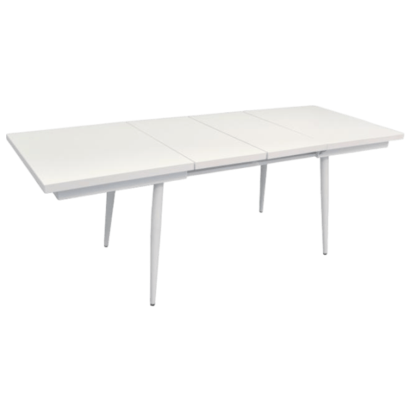 Set masă și scaune Evelin DT 433-3Wh + 4 YTC-055Wh Dreptunghiulară / PAL / Light Beige photo 2
