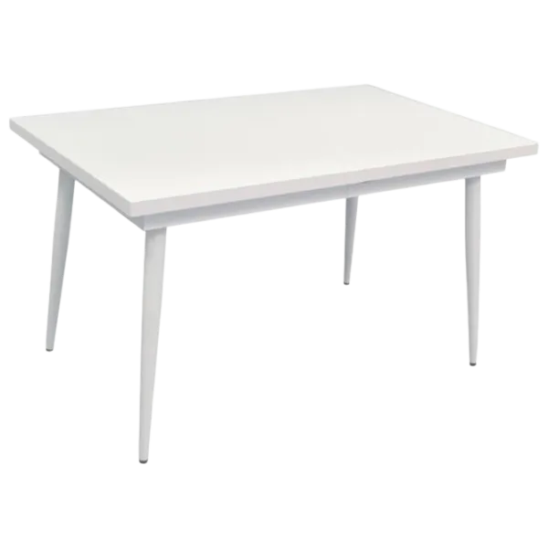 Set masă și scaune Evelin DT 433-3Wh + 4 YTC-055Wh Dreptunghiulară / PAL / Light Beige photo 6