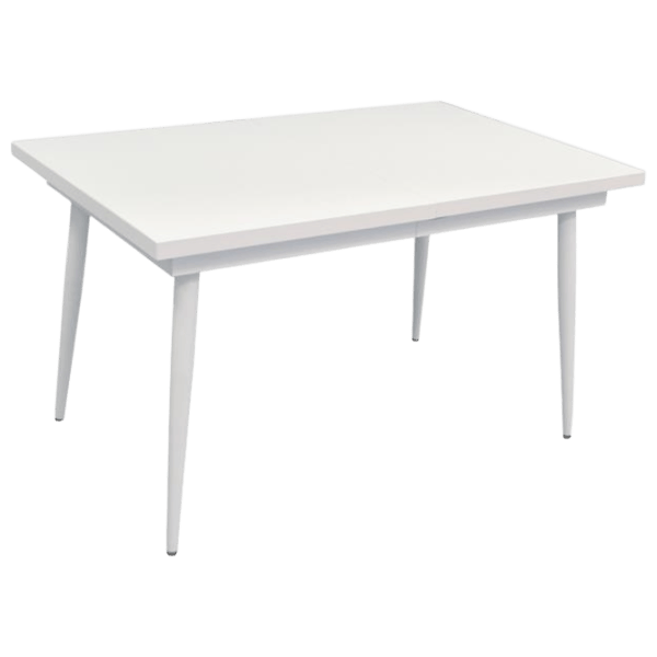 Set masă și scaune Evelin DT 433-3Wh + 4 YTC-055Wh Dreptunghiulară / PAL / Light Beige photo 6