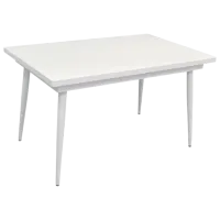 Set masă și scaune Evelin DT 433-3Wh + 4 YTC-055Wh Dreptunghiulară / PAL / Light Beige photo 6