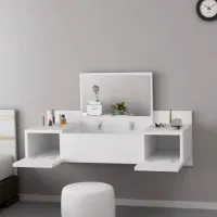 Masă de toaletă Trendy Zakkum PAL melaminat / White photo 3