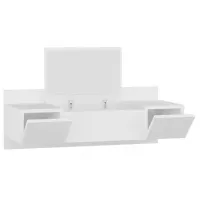 Masă de toaletă Trendy Zakkum PAL melaminat / White photo 4