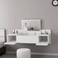 Masă de toaletă Trendy Zakkum PAL melaminat / White photo 5