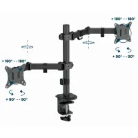 Suport pentru monitor Gembird MA-D2-03 VESA 100 x 100 mm/ Black photo 3