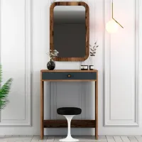 Masă de toaletă Trendy Lizbon PAL melaminat / Brown photo 2