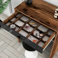 Туалетный столик Trendy Lizbon ДСП меламин / Brown photo 5