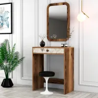 Masă de toaletă Trendy Lizbon PAL melaminat / Brown photo 3