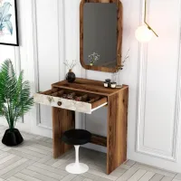 Masă de toaletă Trendy Lizbon PAL melaminat / Brown photo 4