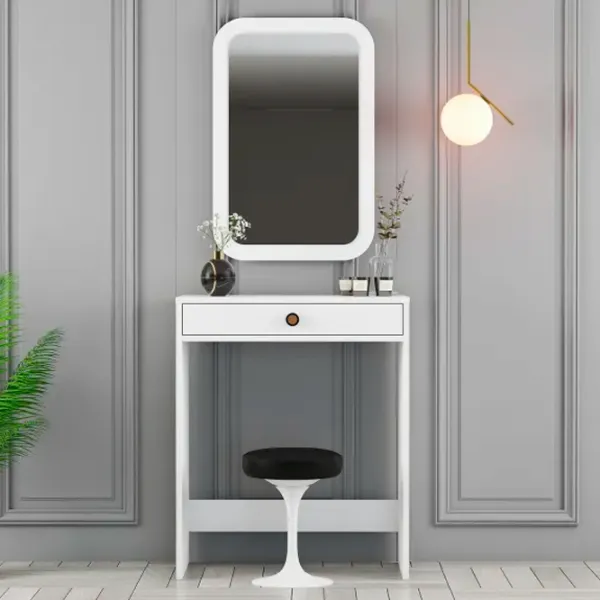 Туалетный столик Trendy Lizbon ДСП меламин / White photo 2