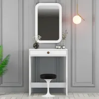 Туалетный столик Trendy Lizbon ДСП меламин / White photo 2