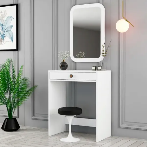 Туалетный столик Trendy Lizbon ДСП меламин / White photo 3