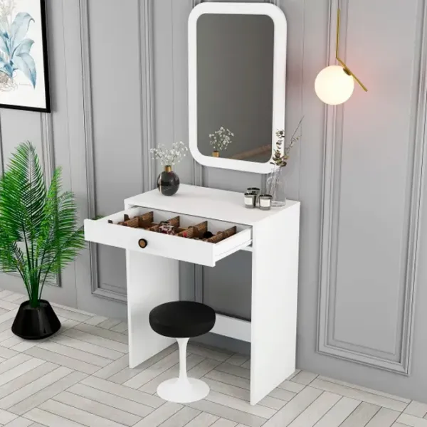 Туалетный столик Trendy Lizbon ДСП меламин / White photo 4