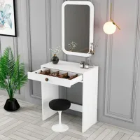 Туалетный столик Trendy Lizbon ДСП меламин / White photo 4