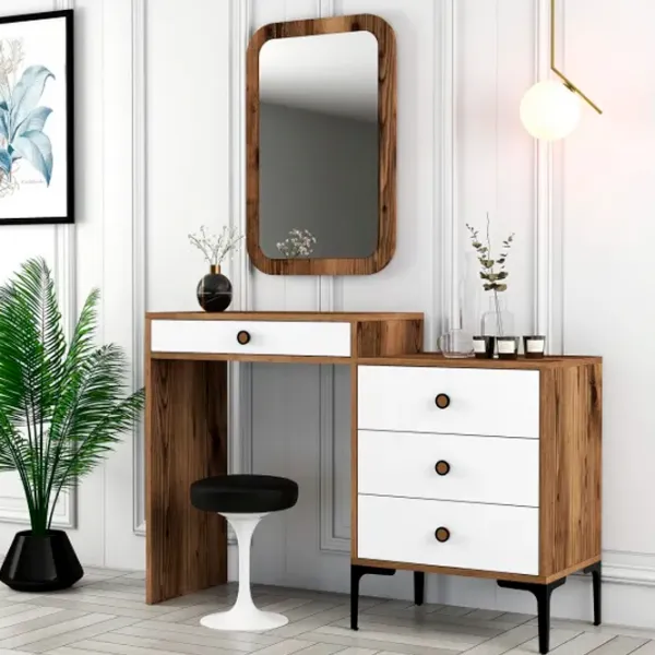 Masă de toaletă Trendy Lizbon 54 PAL / Brown photo 2