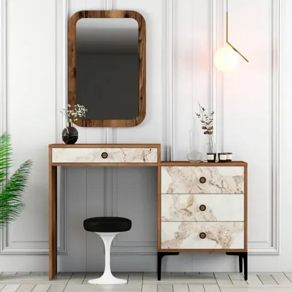 Masă de toaletă Trendy Lizbon 54 PAL / Brown photo 2