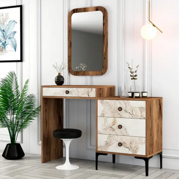 Masă de toaletă Trendy Lizbon 54 PAL / Brown photo 3