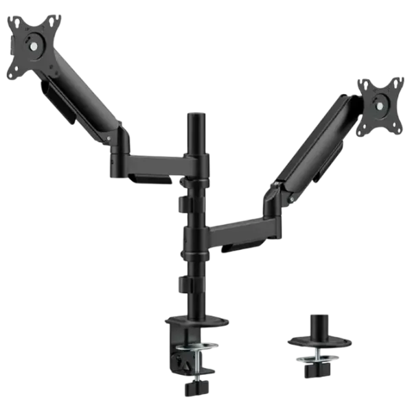 Suport pentru monitor Gembird MA-DA2P-02 VESA 100 x 100 mm/ Black photo 2