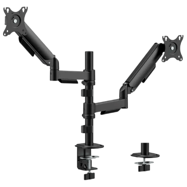 Suport pentru monitor Gembird MA-DA2P-02 VESA 100 x 100 mm/ Black photo 2