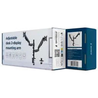Suport pentru monitor Gembird MA-DA2P-02 VESA 100 x 100 mm/ Black photo 4