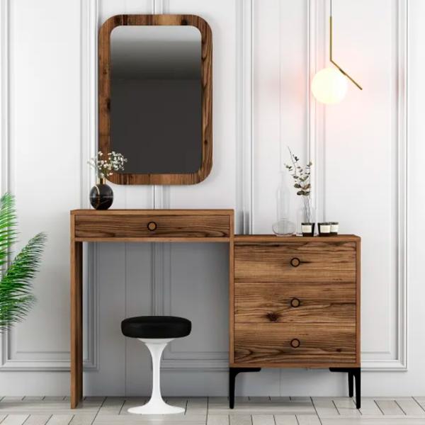 Masă de toaletă Trendy Lizbon 54 PAL / Brown photo 2