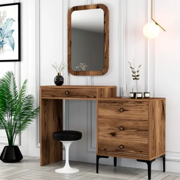 Masă de toaletă Trendy Lizbon 54 PAL / Brown photo 3