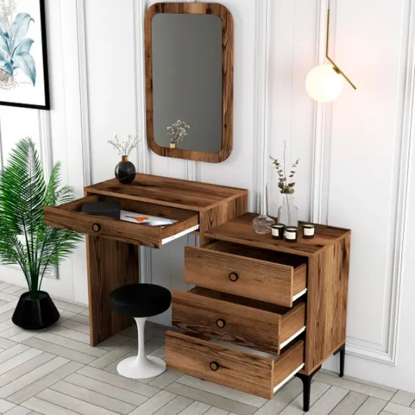 Masă de toaletă Trendy Lizbon 54 PAL / Brown photo 4